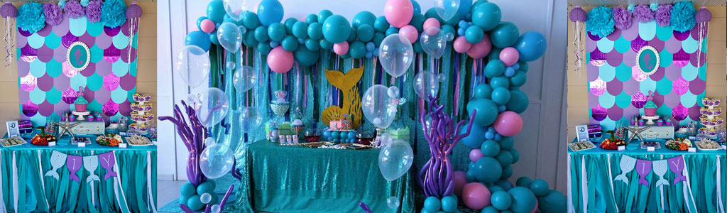 Mermaid Birthday Theme and Party needs – Snow Fair