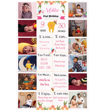 Load image into Gallery viewer, Buy Personalized Chalkboard Milestone available online in india