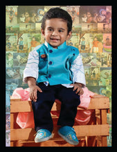Load image into Gallery viewer, One Year - 12 Months Photo Collage Board - For First Birthday Model - 24 - Made of Wooden MDF board