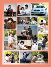 Load image into Gallery viewer, One Year - 12 Months Photo Collage Board - For First Birthday Model - 26 - Made of Wooden MDF board