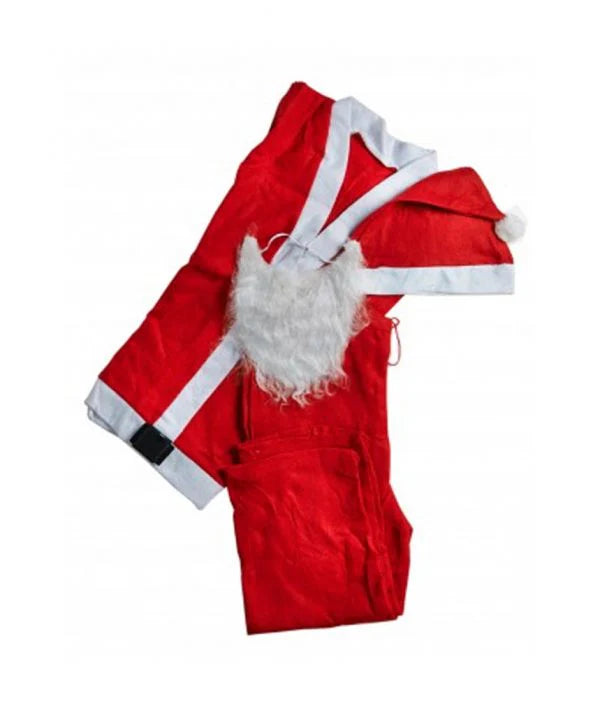 Santa Claus Dress Full Set Standard – Free Size – Snow Fair