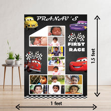 Load image into Gallery viewer, photo collage board,baby collage board ,1 to 12 month baby collage ,collage board in wooden,wall hanging baby photo,theme collage board, customized collage board,free delivery,online combo,combo kit for adults,kids,womens,delivery all over India, budget friendly, elite party decors, surprise party decor,indoor and outdoor party decors