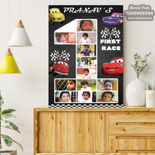 Load image into Gallery viewer, photo collage board,baby collage board ,1 to 12 month baby collage ,collage board in wooden,wall hanging baby photo,theme collage board, customized collage board,free delivery,online combo,combo kit for adults,kids,womens,delivery all over India, budget friendly, elite party decors, surprise party decor,indoor and outdoor party decors