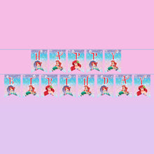 Load image into Gallery viewer, Mermaid combo birthday decor ,theme Mermaid for kits birthday, Mermaid birthday kit, Mermaid home party decor ,Mermaid theme baby name banner customized ,customized Mermaid theme, theme for baby boys and girls birthday party, Mermaid milestone chalkboard and combo kits Express Delivery All Over India . Book Online At The Best Discounted Offer Price, Budget Friendly, Elite Party Decors, Surprise Party Decors, Indoor And Outdoor Party Decor