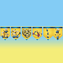 Load image into Gallery viewer, Minion combo birthday decor ,theme Minion for kits birthday, Minion birthday kit, Minion home party decor ,Minion theme baby name banner customized ,customized Minion theme, theme for baby boys and girls birthday party, Minion milestone chalkboard and combo kits Express Delivery All Over India . Book Online At The Best Discounted Offer Price, Budget Friendly, Elite Party Decors, Surprise Party Decors, Indoor And Outdoor Party Decor