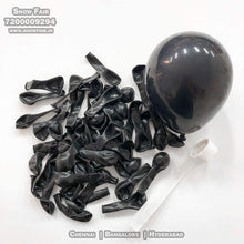 Load image into Gallery viewer, Snow Fair-Black Color Metallic Balloons-(Pack of 50)for Birthday, Anniversary, Baby shower and Bachelorette Party decorations