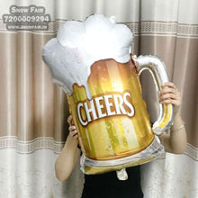 Load image into Gallery viewer, Premium Cheers Foil balloon for Birthday party and all occasions, Express delivery all over india ,Book online at the best discounted offer price, Cheers Foil balloon for birthday decoratio Cheers Foil balloon decoration , Cheers Foil balloon , budget friendly, elite party decors, surprise party decors, indoor and outdoor party decor