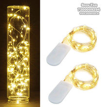 Load image into Gallery viewer, Snow Fair Premium fairy lights, fairy lights decor, fairy lights with battery, bottle light, cork light, yellow string lights, battery operated string lights, lights for decoration, small lights, fairy lights for birthday, Express Delivery All Over India . Book Online At The Best Discounted Offer Price, Budget Friendly, Elite Party Decors, Surprise Party Decors, Indoor And Outdoor Party Decor