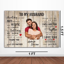 Load image into Gallery viewer, Snow Fair Wedding Anniversary Customized Chalkboard / Milestone board gift for Husband Wife