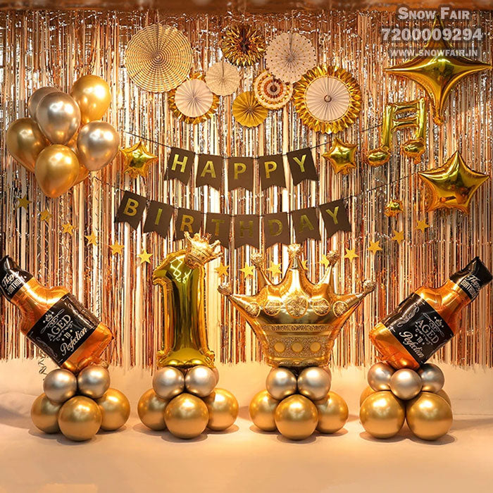 Snow Fair - Elite Birthday Party Combo Kit Full Set grand combo