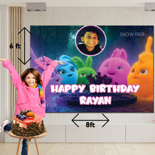 Load image into Gallery viewer, Sunny Bunies Backdrop Banner