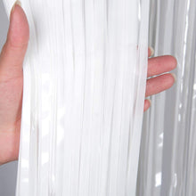 Load image into Gallery viewer, Pastel white Foil Curtain, Pastel Foil Fringe, Pastel Foil Tinsel, Pastel white Foil Curtain For Backdrop, Pastel white Foil Curtain For Backdrop For Brthday,Anniversery,pastel  backdrop for partys, Express Delivery All Over India . Book Online At The Best Discounted Offer Price,  Budget Friendly, Elite Party Decors, Surprise Party Decors, Indoor And Outdoor Party Decor