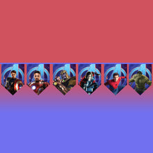 Load image into Gallery viewer, Avengers combo birthday decor ,theme Avengers for kits birthday, Avengers birthday kit, Avengers home party decor ,Avengers theme baby name banner customized ,customized Avengers theme, theme for baby boys and girls birthday party, Avengers milestone chalkboard and combo kits Express Delivery All Over India . Book Online At The Best Discounted Offer Price, Budget Friendly, Elite Party Decors, Surprise Party Decors, Indoor And Outdoor Party