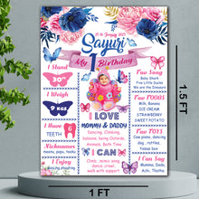 Load image into Gallery viewer, 1st birthday Chalkboard for kids, first birthday milestone board for baby, baby board, chalkboards for baby,kids chalk board,chalkboards for girl baby chalkboard for boy baby, milestone board for boy baby, milestone board for girl baby . 1st birthday Theme birthday chalk board, first Birthday milestone board for birthday, Express Delivery All Over India . Book Online At The Best Discounted Offer Price, Budget Friendly, Elite Party Decors, Surprise Party Decors, Indoor And Outdoor Party Decor