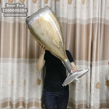 Load image into Gallery viewer, Premium wine-glass foil Balloons for Birthday party and all occasions, Express delivery all over india ,Book online at the best discounted offer price, wine-glass foil Balloons for birthday decoration ,wine-glass foil Balloons decoration wine-glass foil Balloons ,, budget friendly, elite party decors, surprise party decors, indoor and outdoor party decor