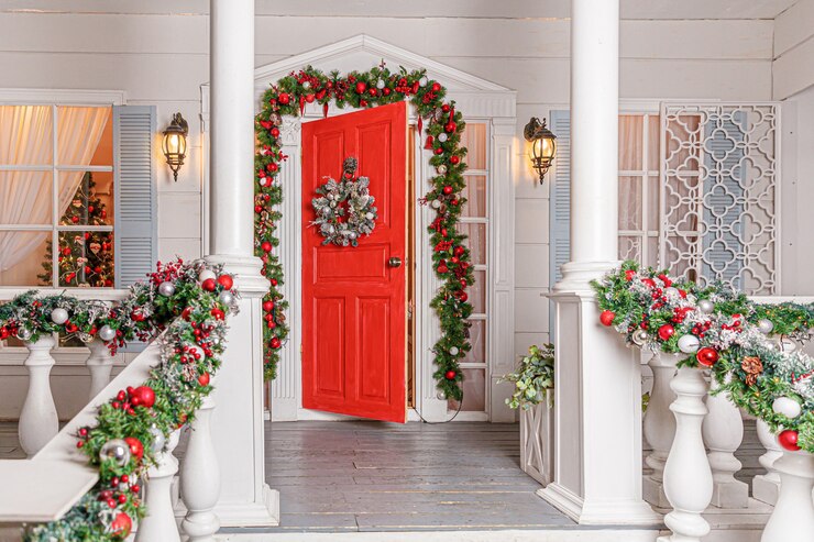 How to Hang a Wreath Using Ribbon or Twine