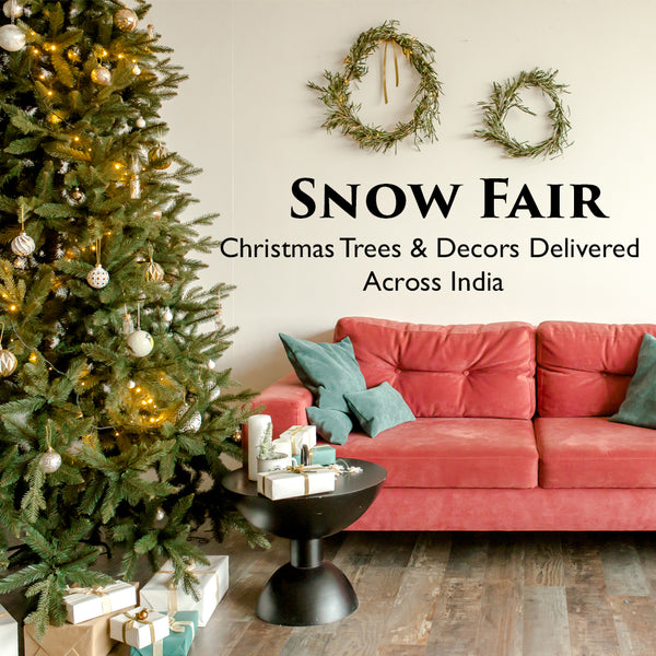 Artificial Christmas Trees and Decorations: Delivered Across India by Snow Fair