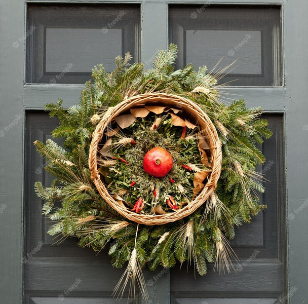 Where to Hang Christmas Wreaths For Storage Sheds