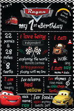 Load image into Gallery viewer, Customized Car Theme Birthday Decorations Available in chennai
