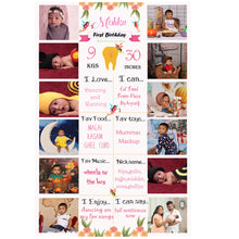 Load image into Gallery viewer, Buy Personalized Chalkboard Milestone available online in india
