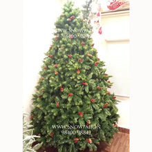 Load image into Gallery viewer, 7 Ft Greek Wood Spruce Christmas Tree
