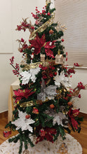 Load image into Gallery viewer, SnowFair  4 Feet Dence Traditional Spruce Christmas Tree With ( Metal Stand )
