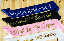 Load image into Gallery viewer, Snow Fair- Premium Customized Printed Sash (Pack of 1)
