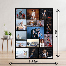 Load image into Gallery viewer, photo collage board,baby collage board ,1 to 12 month baby collage ,collage board in wooden,wall hanging baby photo,theme collage board, customized collage board,free delivery,online combo,combo kit for adults,kids,womens,delivery all over India, budget friendly, elite party decors, surprise party decor,indoor and outdoor party decors
