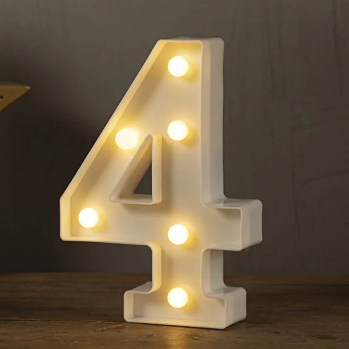 Marquee LED Lights Number - 4