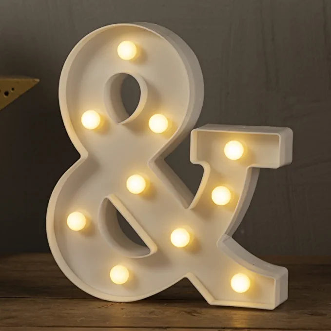 Marquee LED Lights Number - &