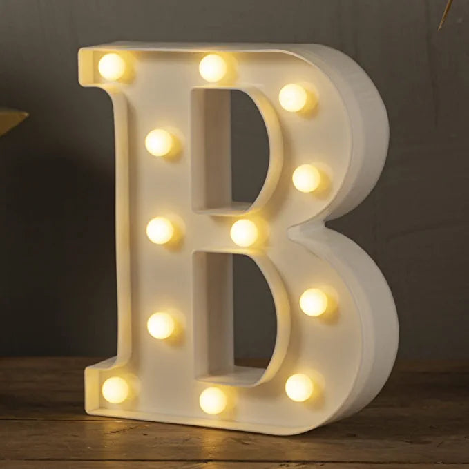 Marquee LED Lights Letter - B