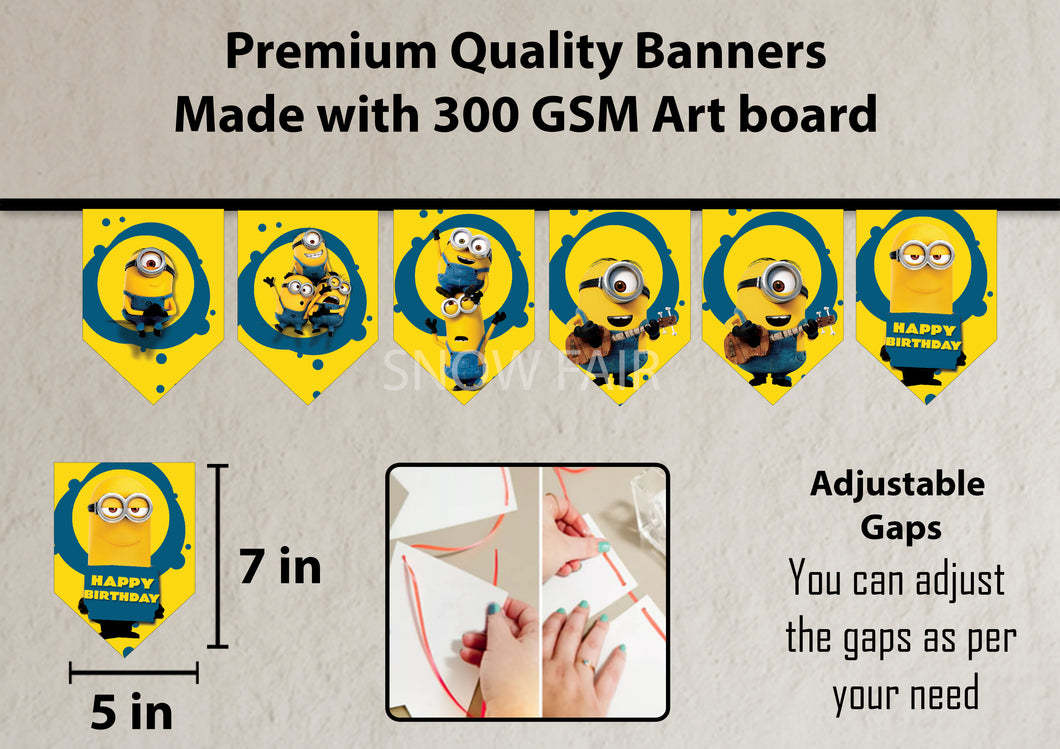 Minions Bunting Banner