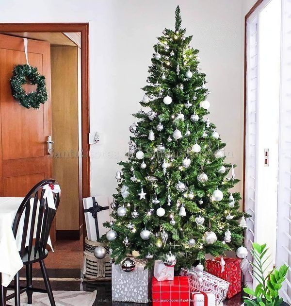 Buy 5ft Evergreen Traditional Spruce Artificial Christmas Trees with Decoration Online in India