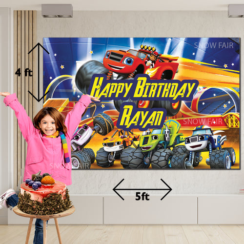blaze and the monster machines party supplies