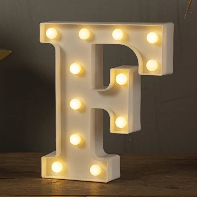 Marquee LED Lights Letter - F