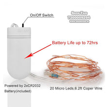 Load image into Gallery viewer, Snow Fair - 3m Battery Powered Decoration Starry String Fairy Lights
