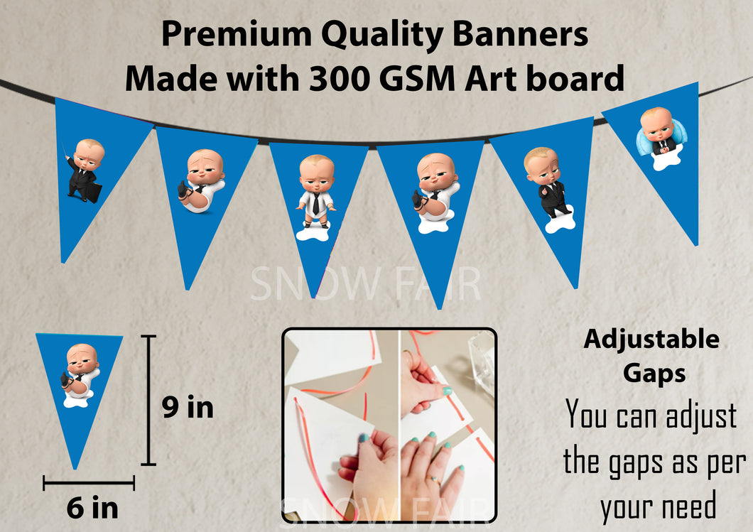 Boss Baby Flag Banner