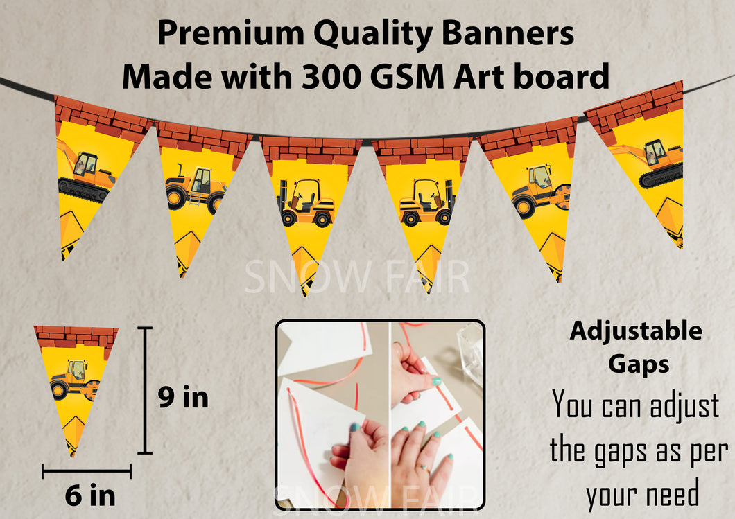 Construction Flag Banner