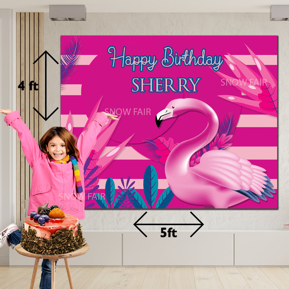  GET THE BEST OF Flamingo Theme 5*4  BIRTHDAY BACKDROP DECORATIONS AND HAPPY BITHRTHDAY BANNER AND THEME BANNERS ,1ST BIRTHDAY DECORATIONS SIMPLE BIRTHDAY DECORATIONS AT HOME ONLINE FROM OUR STORES Flamingo Theme BACKDROP BANNERS.HAPPY BIRTHDAY BANNER ALL OVER INDIA.