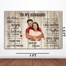 Load image into Gallery viewer, Snow Fair Wedding Anniversary Customized Chalkboard / Milestone board gift for Husband Wife
