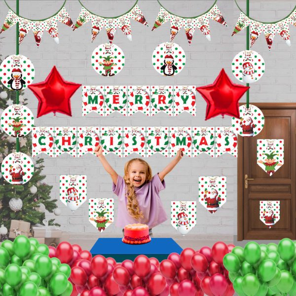 First Christmas Theme Party Combo Kit