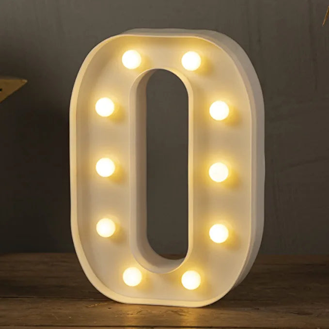 Marquee LED Lights Letter - O