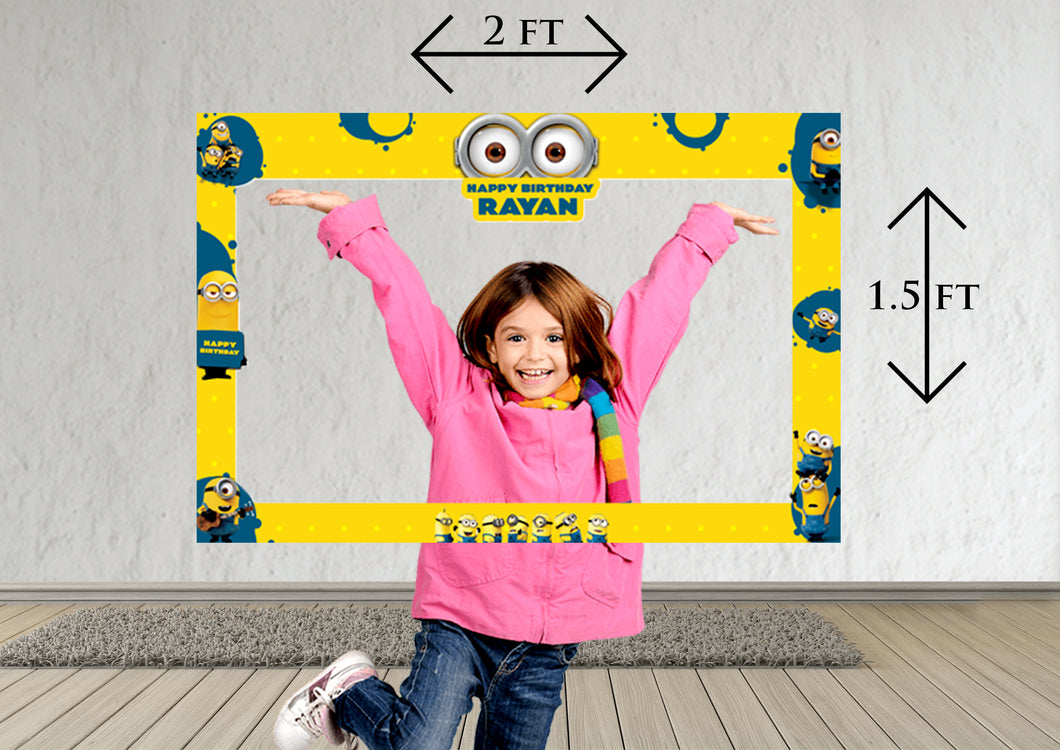 Minions Selfie Photo booth