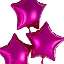 Load image into Gallery viewer, Premium Star foil Balloons pink for Birthday party and all occasions, Express delivery all over india ,Book online at the best discounted offer price, pink Star foil Balloons for birthday decoration ,pink Star foil Balloons decoration , pink Star foil Balloons ,, budget friendly, elite party decors, surprise party decors, indoor and outdoor party decors 
