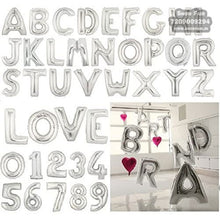 Load image into Gallery viewer, snow fair premium Number foil balloons customised , customised foil balloons for birthday, customised number foil balloons, customised letter foil balloons, customised  letter foil balloons,number customised foil balloons,foil balloons 16 inches, . Book online at the best discounted offer price, elite party decors, surprise party decors, indoor and outdoor party decor

