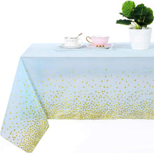 Load image into Gallery viewer, Snow Fair  Premium Blue and Gold Party Supplies  Birthday Party Decorations Blue Disposable Tableware Set - Paper Cups Plates Straws Table Cloth Birthday Party Decor for kids and adults, Express Delivery All Over India . Book Online at the   Best Discounted Offer Price, Budget Friendly, Elite Party Decors, Surprise Party Decors, Indoor and   Outdoor Party Decor
