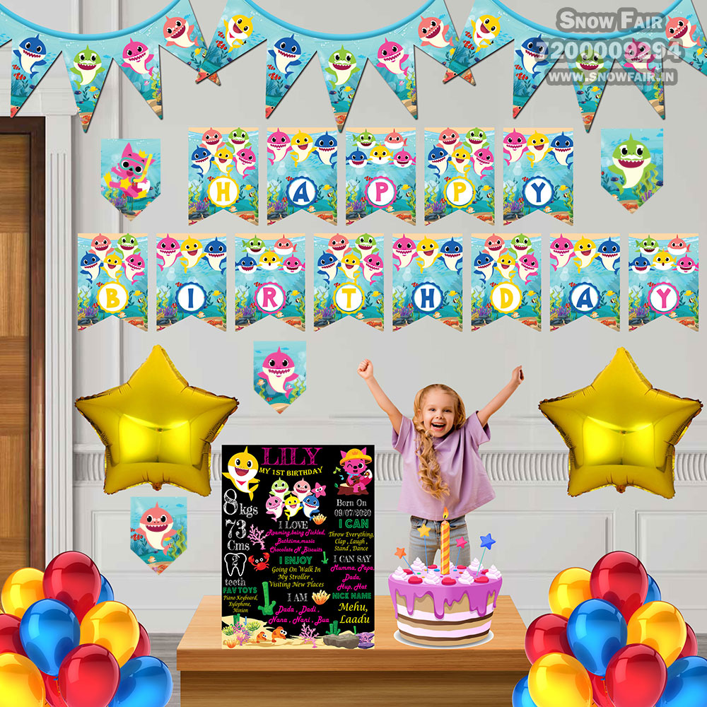 Snow Fair Premium Baby Shark Theme Combo Kit-1