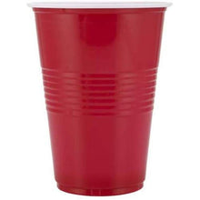 Load image into Gallery viewer, Beer Pong Glass | Red Drinking Cup | Drinking Glass for Party | 16 OZ Volume
