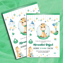 Load image into Gallery viewer, Baby Shower Party E invitation
