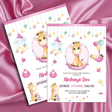 Load image into Gallery viewer, Baby Shower Party E invitation
